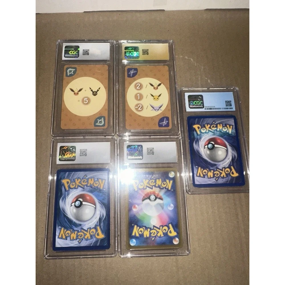 Lot of 5 Pokemon CGC Slabs Point salad pristine Drapion V CGC‎ Gem Mint 10, 9